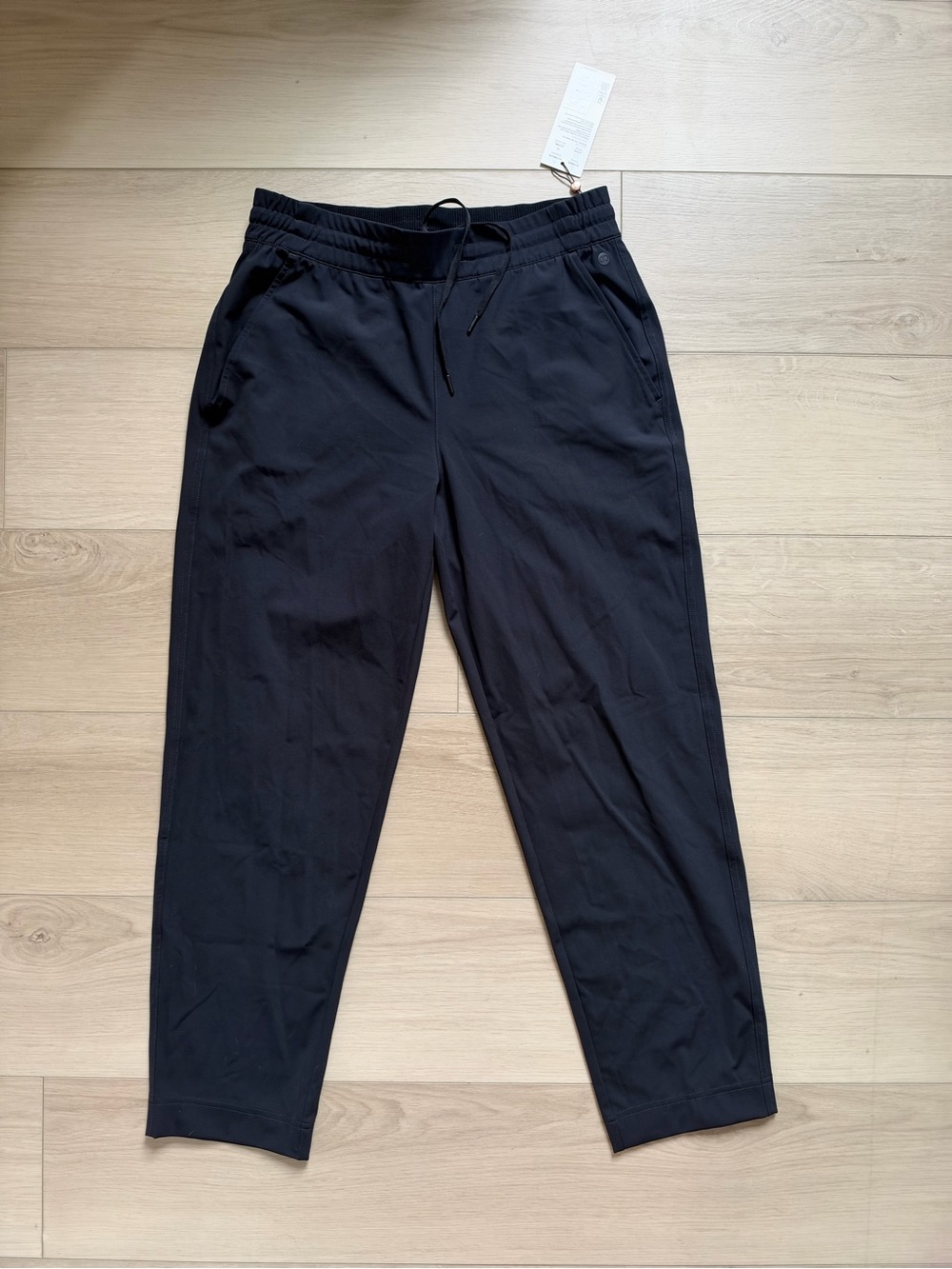 NWT CALIA TrueFlex Taper Pants Pure Ebony Black Size Small